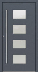 Turenwerke SL75 Design 211 Aluminium Door - Anthracite White