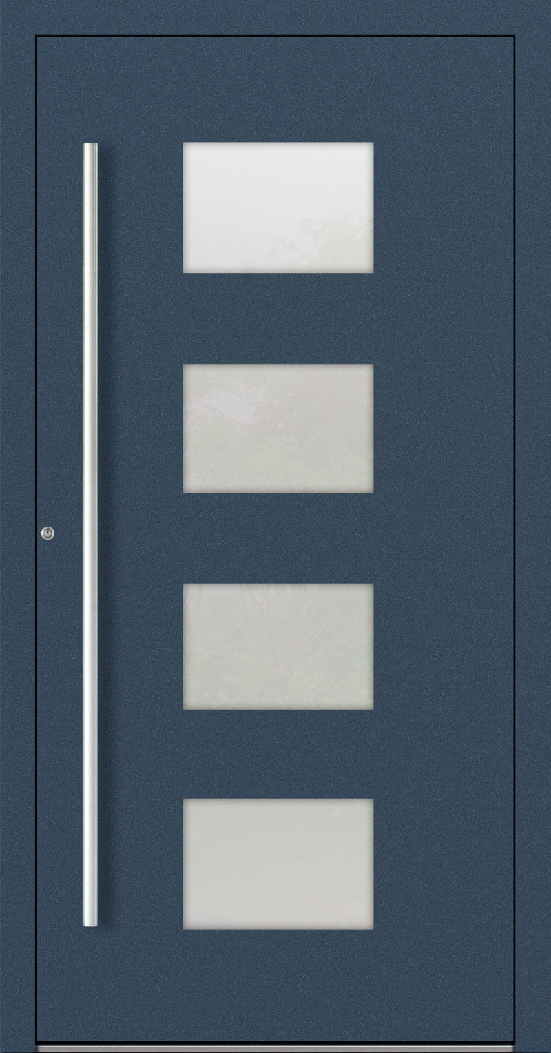 Turenwerke SL75 Design 211 Aluminium Door - Blue RAL5011