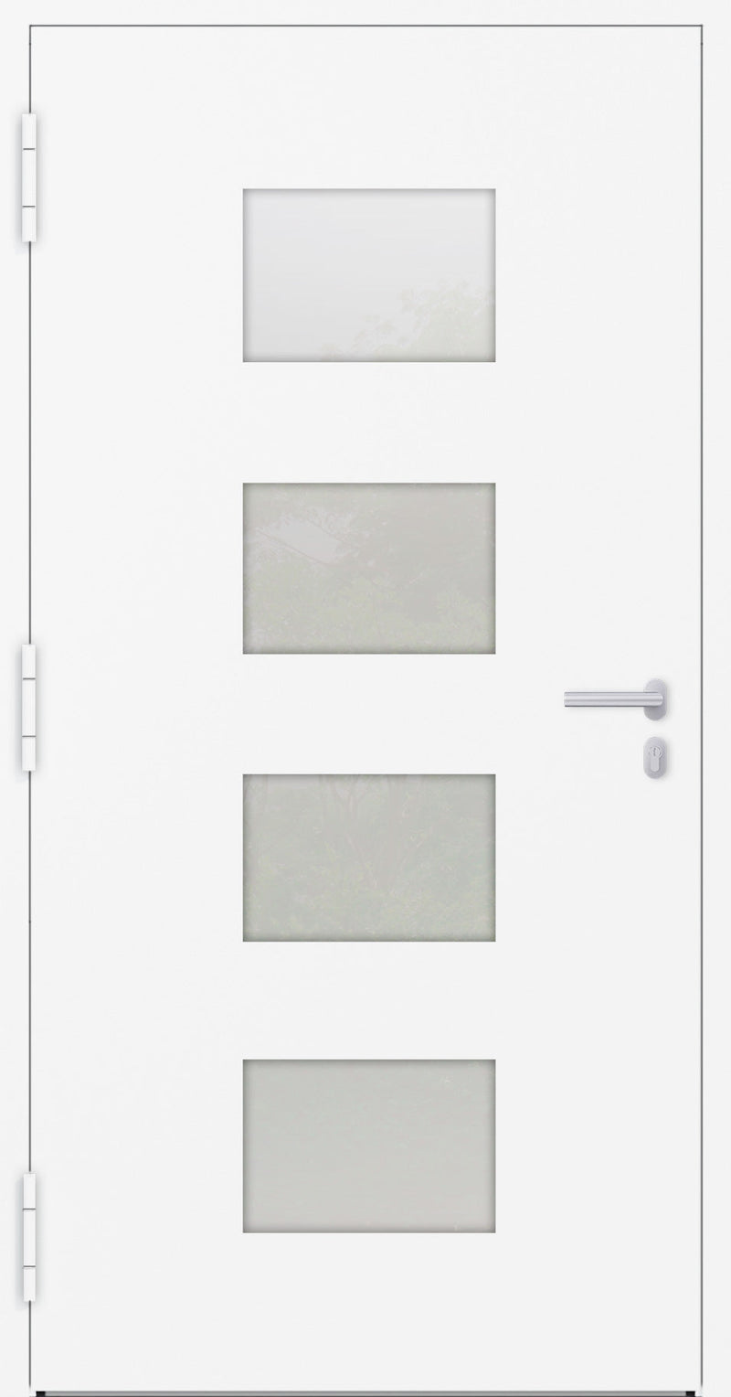 Turenwerke SL75 Design 211 Aluminium Door - Anthracite White