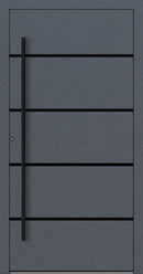 Turenwerke P90 Design 22 Aluminium Door - Anthracite/White - Blackline