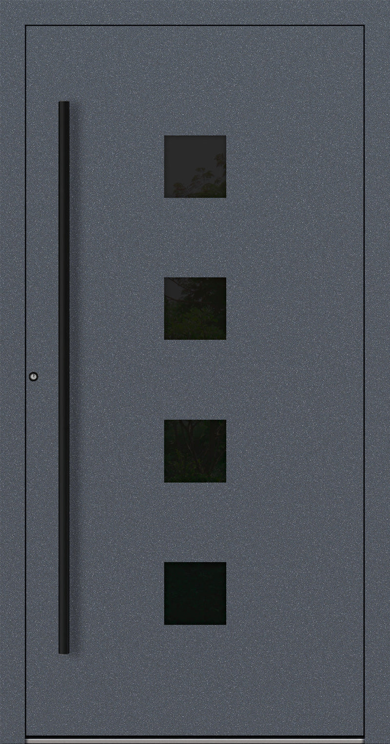 Turenwerke SL75 Design 23 Aluminium Door - Anthracite White - Blackline