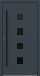 Turenwerke SL75 Design 23 Aluminium Door - Anthracite RAL7016 - Blackline