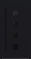 Turenwerke P90 Design 23 Aluminium Door - Black RAL9005 - Blackline