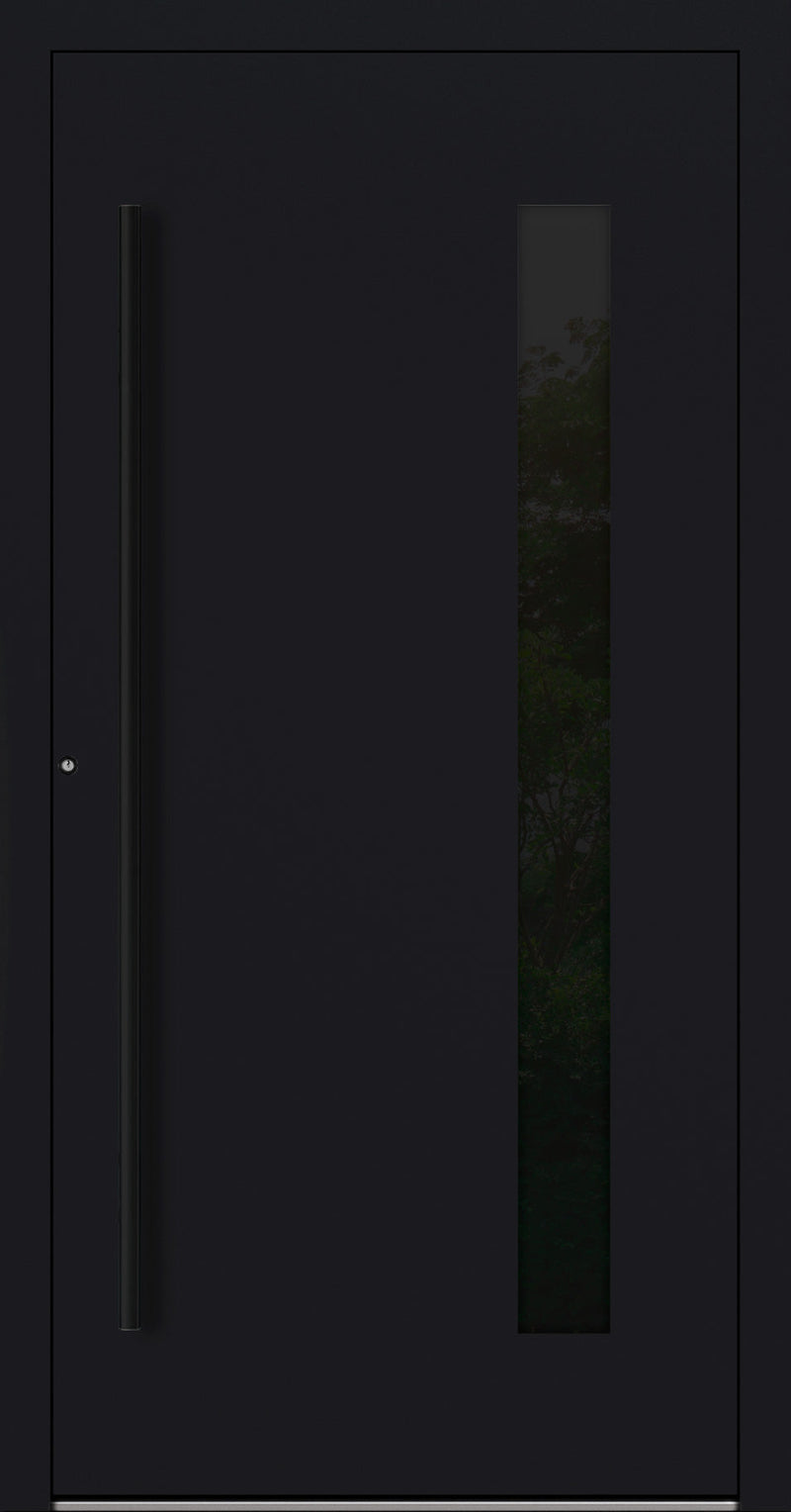 Turenwerke P90 Design 24 Aluminium Door - Black RAL9005 - Blackline