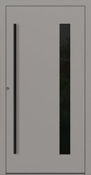 Turenwerke SL75 Design 24 Aluminium Door - Grey RAL9007 - Blackline