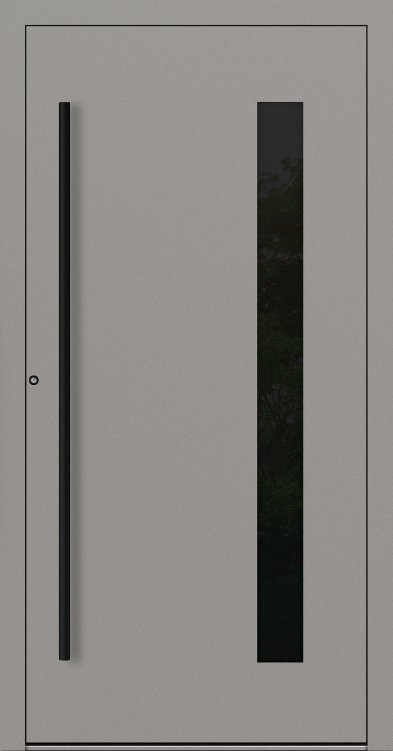 Turenwerke SL75 Design 24 Aluminium Door - Grey RAL9007 - Blackline