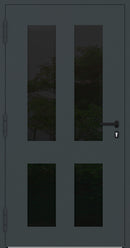 Turenwerke P90 Design 29 Aluminium Door - Anthracite RAL7016 - Blackline