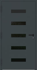 Turenwerke P90 Design 31 Aluminium Door - Anthracite RAL7016 - Blackline