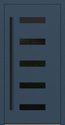 Turenwerke SL75 Design 31 Aluminium Door - Dark Blue RAL5011 - Blackline