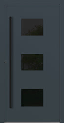 Turenwerke P90 Design 310 Aluminium Door - Anthracite RAL7016 - Blackline