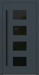 Turenwerke P90 Design 311 Aluminium Door - Anthracite RAL7016 - Blackline