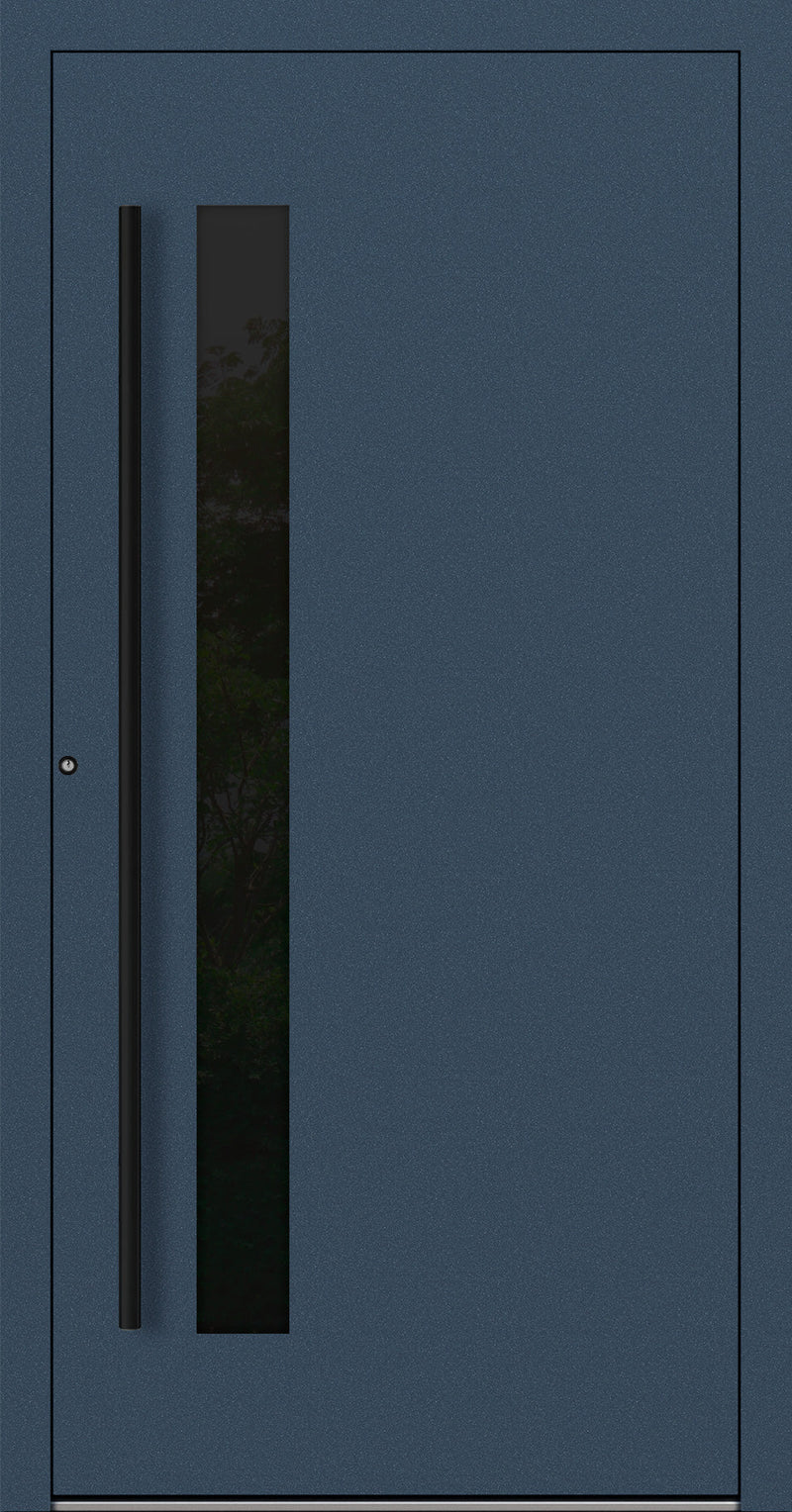 Turenwerke SL75 Design 34 Aluminium Door - Blue RAL5011 - Blackline