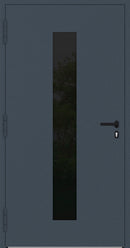 Turenwerke P90 Design 35 Aluminium Door - Dark Blue RAL5011 - Blackline