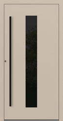 Turenwerke SL75 Design 35 Aluminium Door - Ivory RAL1015 - Blackline