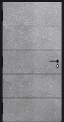 Turenwerke P90 Design 22 Aluminium Door - Bright Concrete