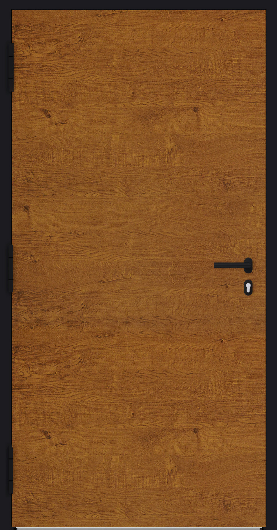 Turenwerke SL75 Design 22 Aluminium Door - Winchester - Blackline