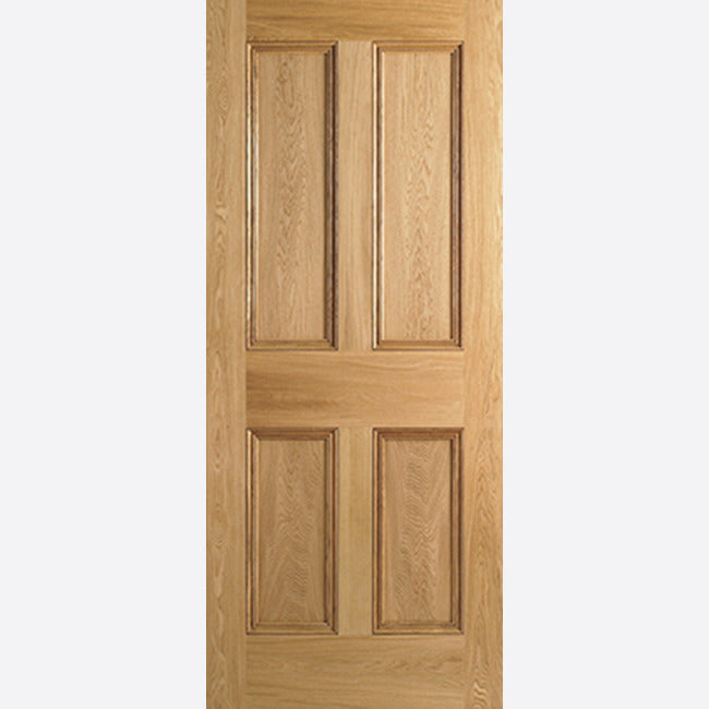 4P Un-finished Oak Door Set