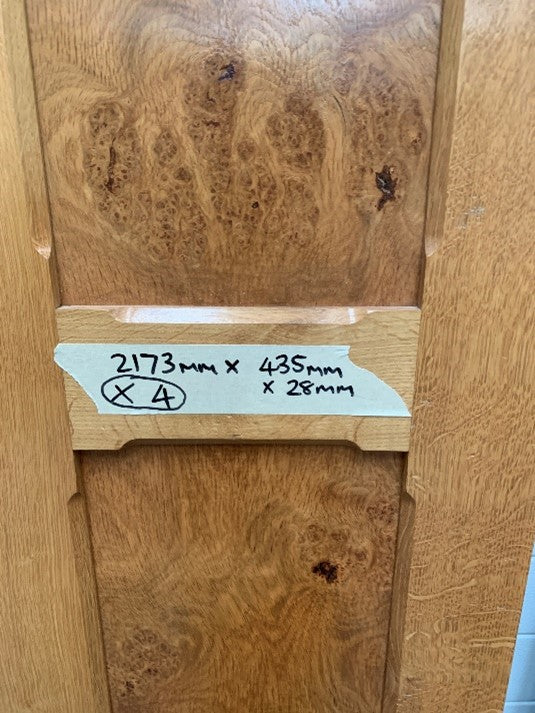 BTK Solid Oak Wardrobe Door