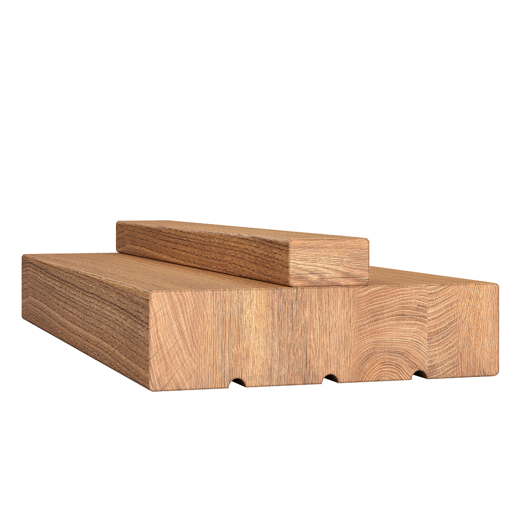 LPD Pre-finished Internal Oak Door Lining with Loose Stop