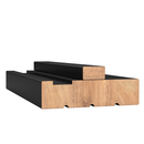 LPD Primed Internal Black FD30 Fire Rated Door Lining with Loose Stop