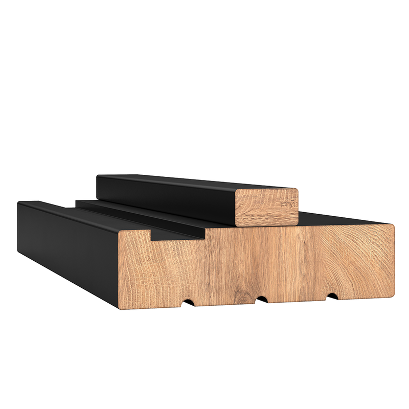 LPD Primed Internal Black FD30 Fire Rated Door Lining with Loose Stop