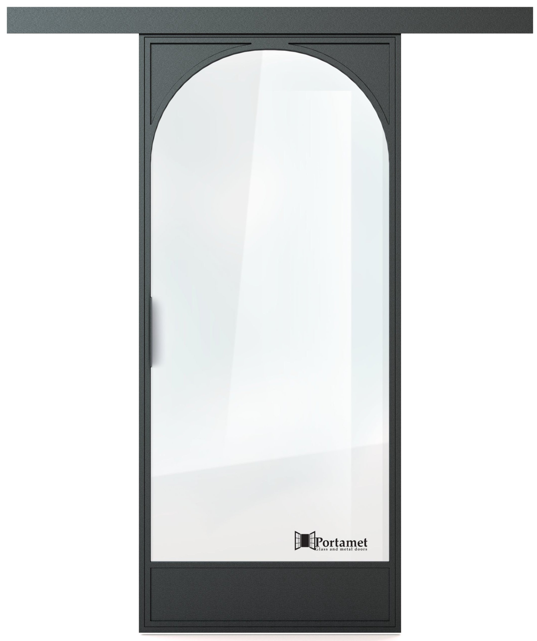 Portamet by Sfarzo Puro Classic Single Glazed Steel Sliding Door