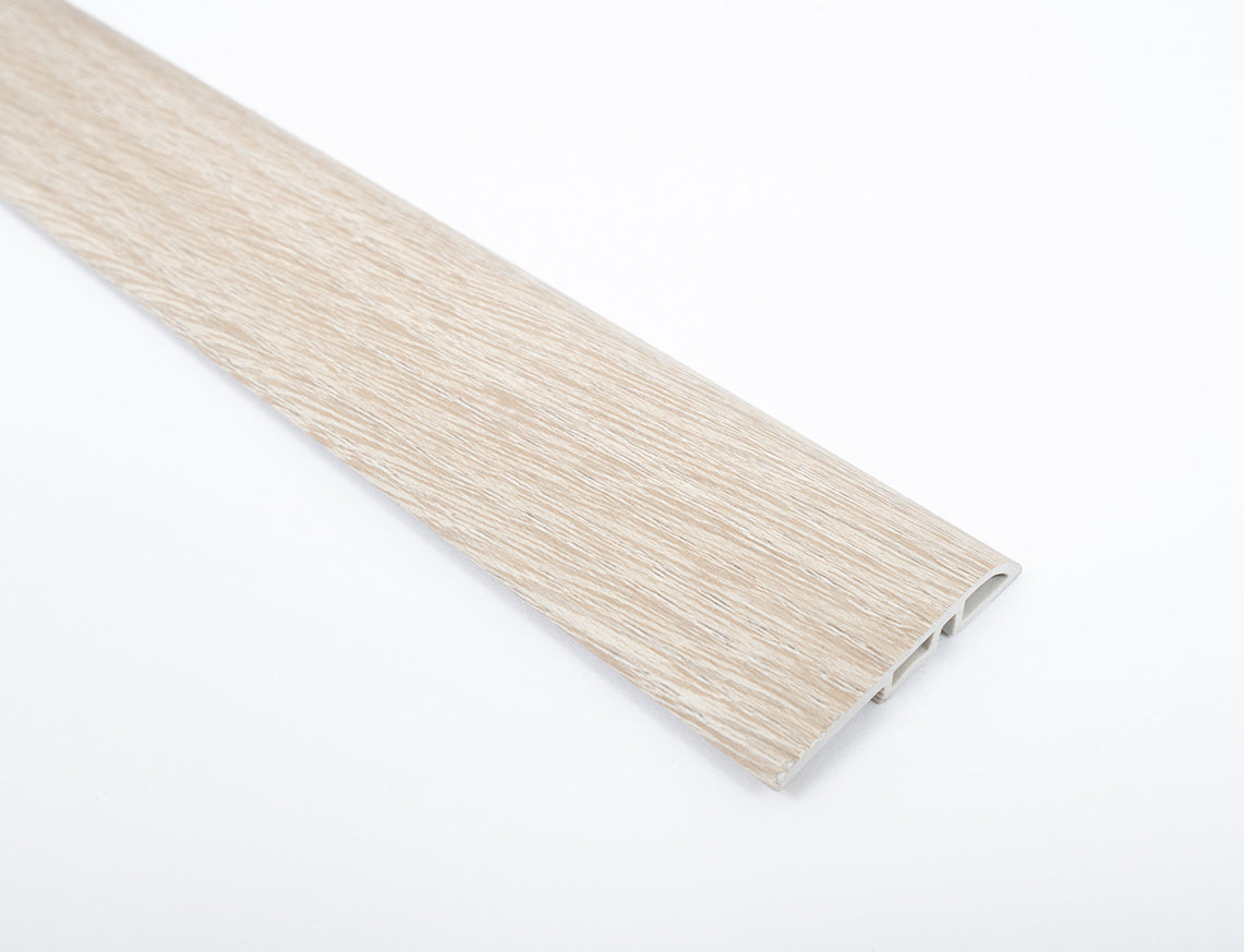Pale Sandgrain Oak SPC Vinyl Ramp Profile 2400 x 45 x 7mm