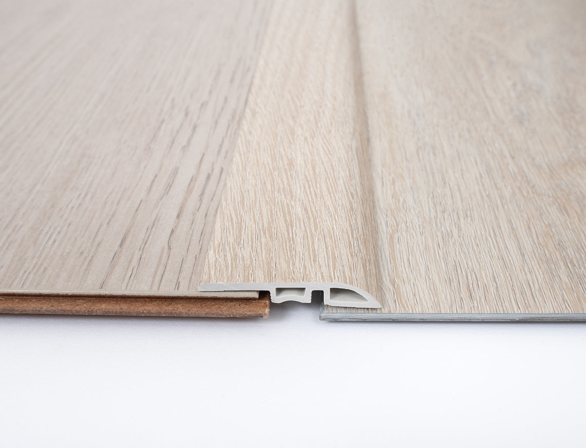 Pale Sandgrain Oak SPC Vinyl Ramp Profile 2400 x 45 x 7mm