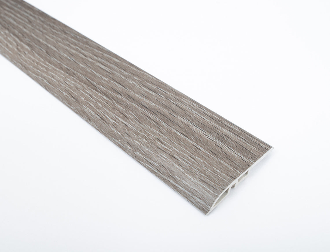 Driftwood Taupe SPC Vinyl Ramp Profile 2400 x 45 x 7mm