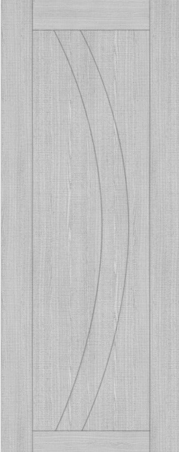 Deanta Ravello Light Grey Ash Pre-Finished FD30 PAS24 Fire Door Set