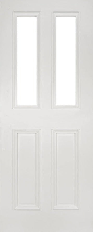 Deanta White Primed Rochester Glazed Internal door