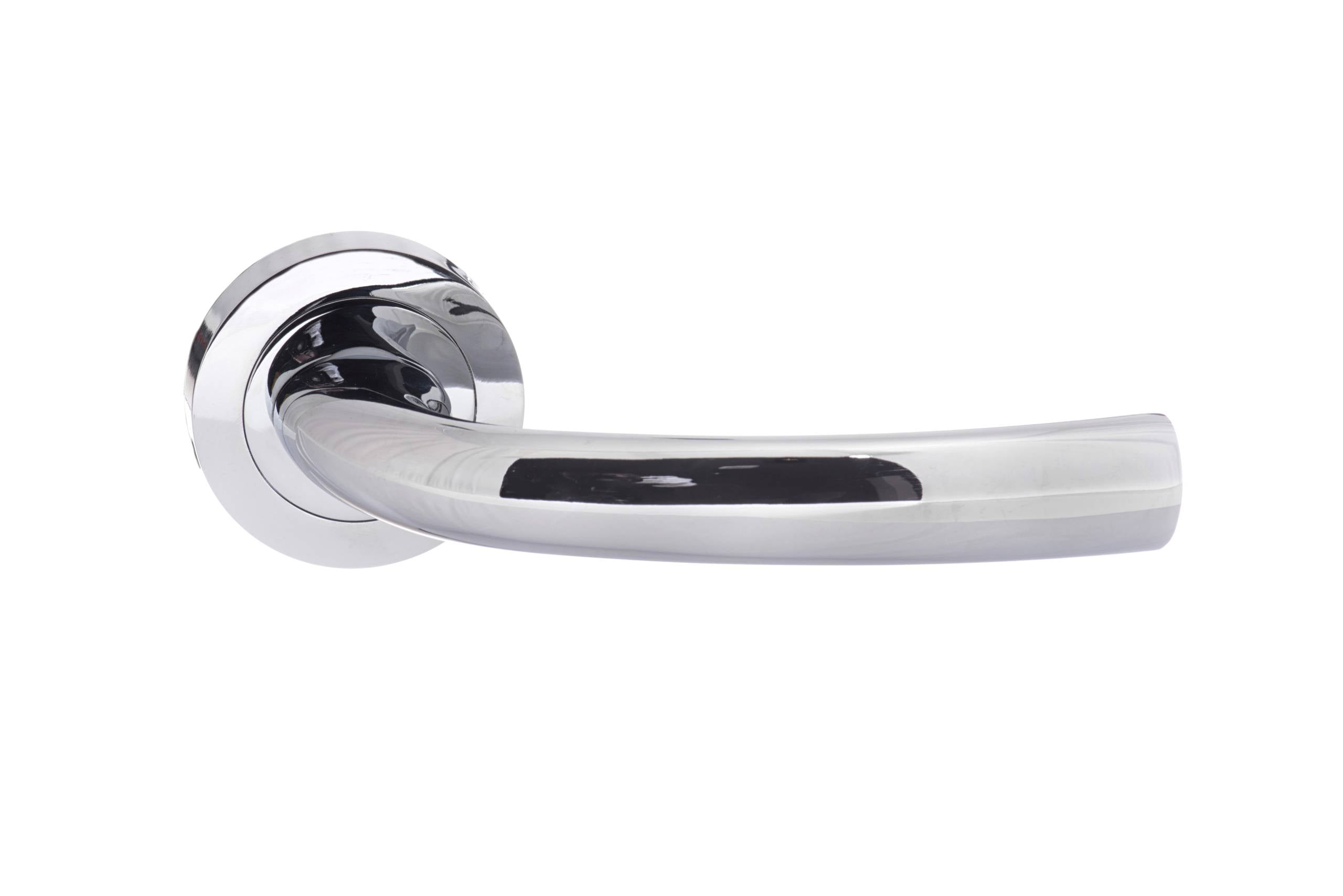 Atlantic S21R Status Nevada on Round Rose Door Handle Pack