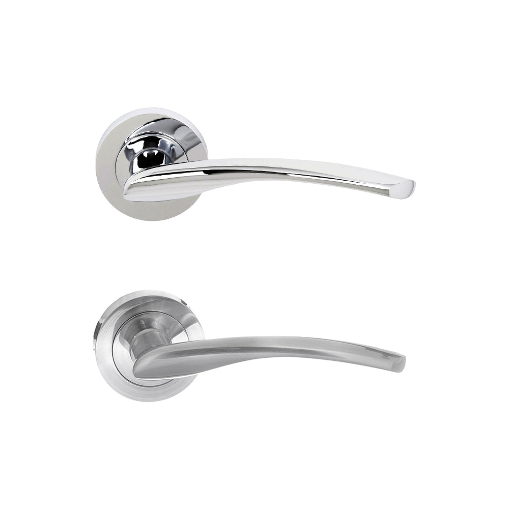 Atlantic S22R Status Arizona on Round Rose Door Handle Pack