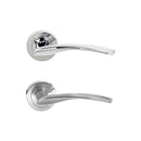 Atlantic S22R Status Arizona on Round Rose Door Handle Pack