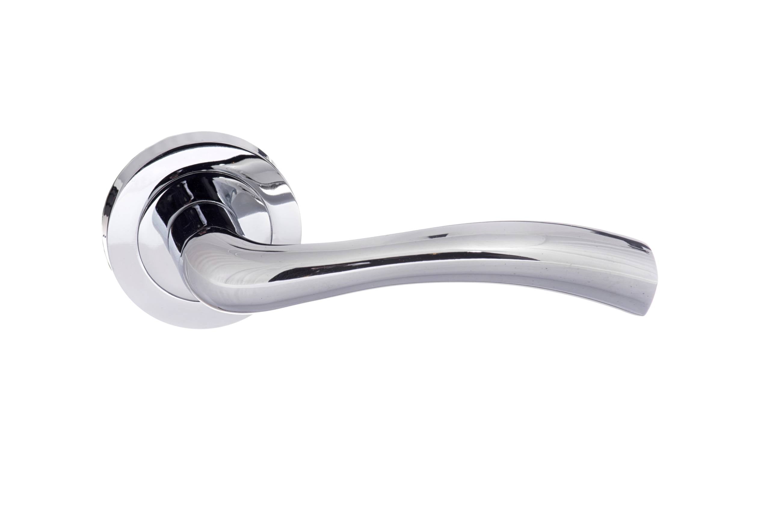 Atlantic S35R Status Texas on Round Rose Door Handle Pack