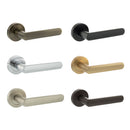 Atlantic S42R Status Carolina on Round Rose Door Handle Pack