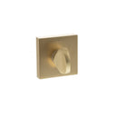 Atlantic STATUS WC Turn and Release on S4 Square Rose - Satin Brass