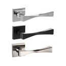 Atlantic SP190 Senza Pari Guido on Square Rose Door Handle Pack