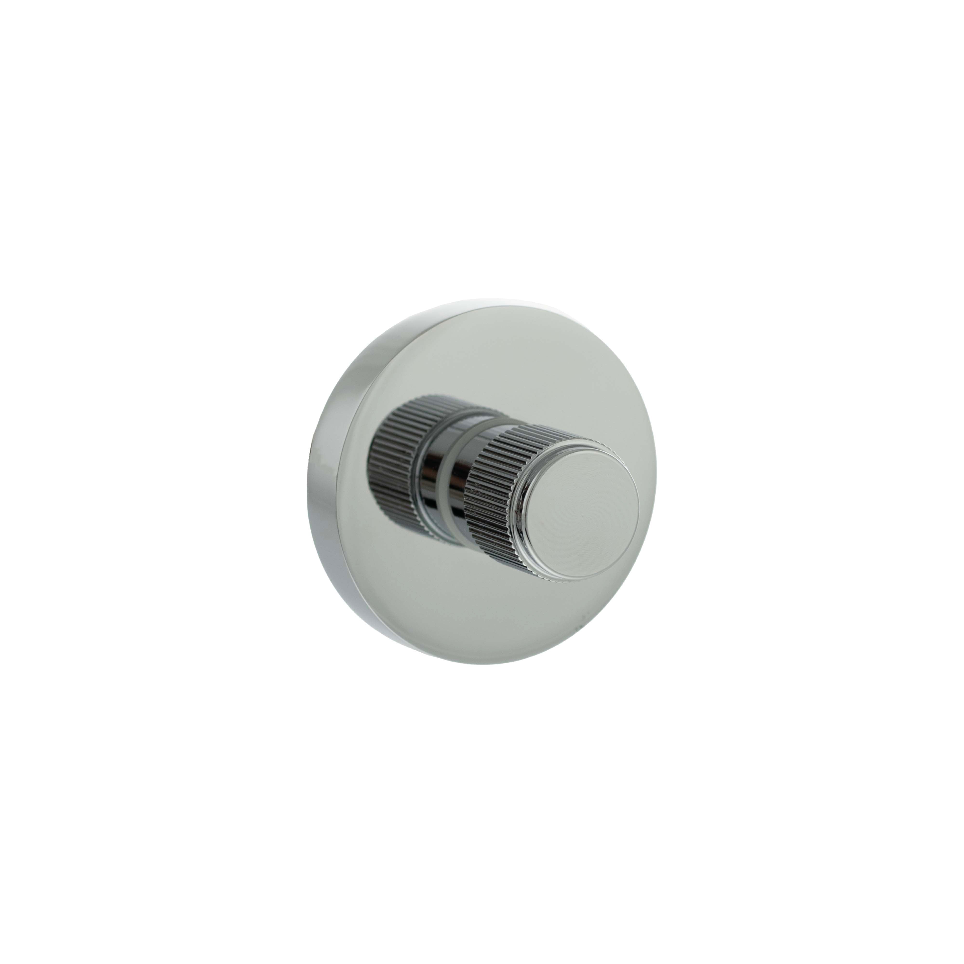 Atlantic Senza Pari Linear WC Turn and Release on Minimal Round Rose - Polished Chrome