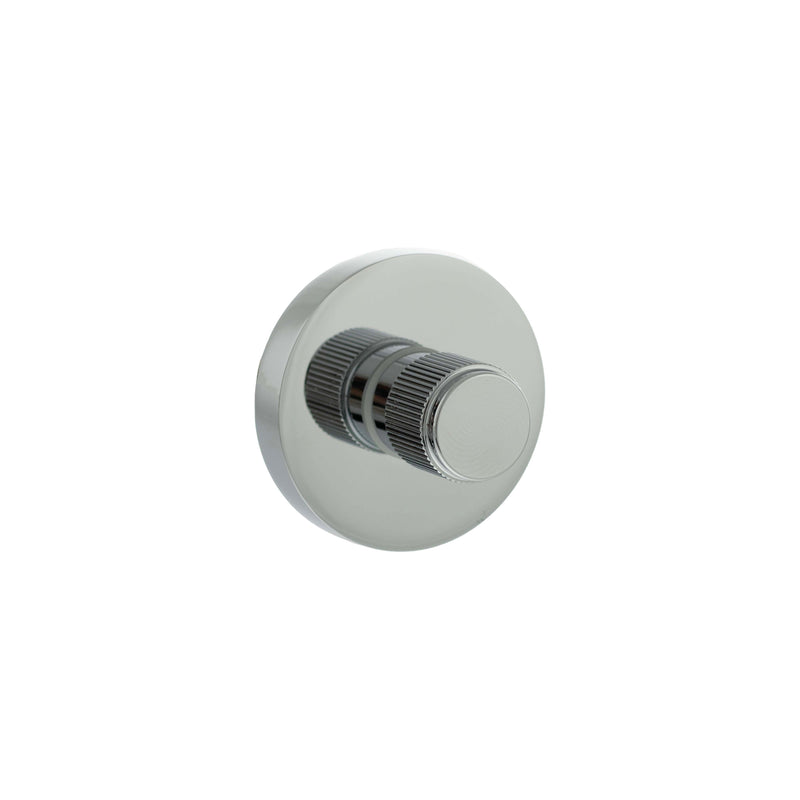 Atlantic Senza Pari Linear WC Turn and Release on Minimal Round Rose - Polished Chrome