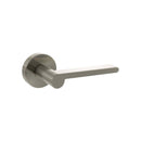 Atlantic Senza Pari Darrio Lever Door Handle on Round Rose - Satin Nickel