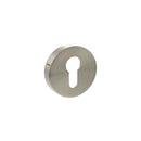Atlantic Senza Pari Euro Escutcheons on Round Rose - Satin Nickel