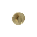 Atlantic Senza Pari WC Turn and Release on Minimal Round Rose - Satin Brass
