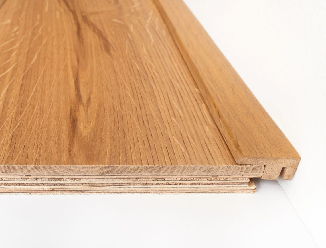 Oiled Oak End Profile 15 x 34 x 900mm
