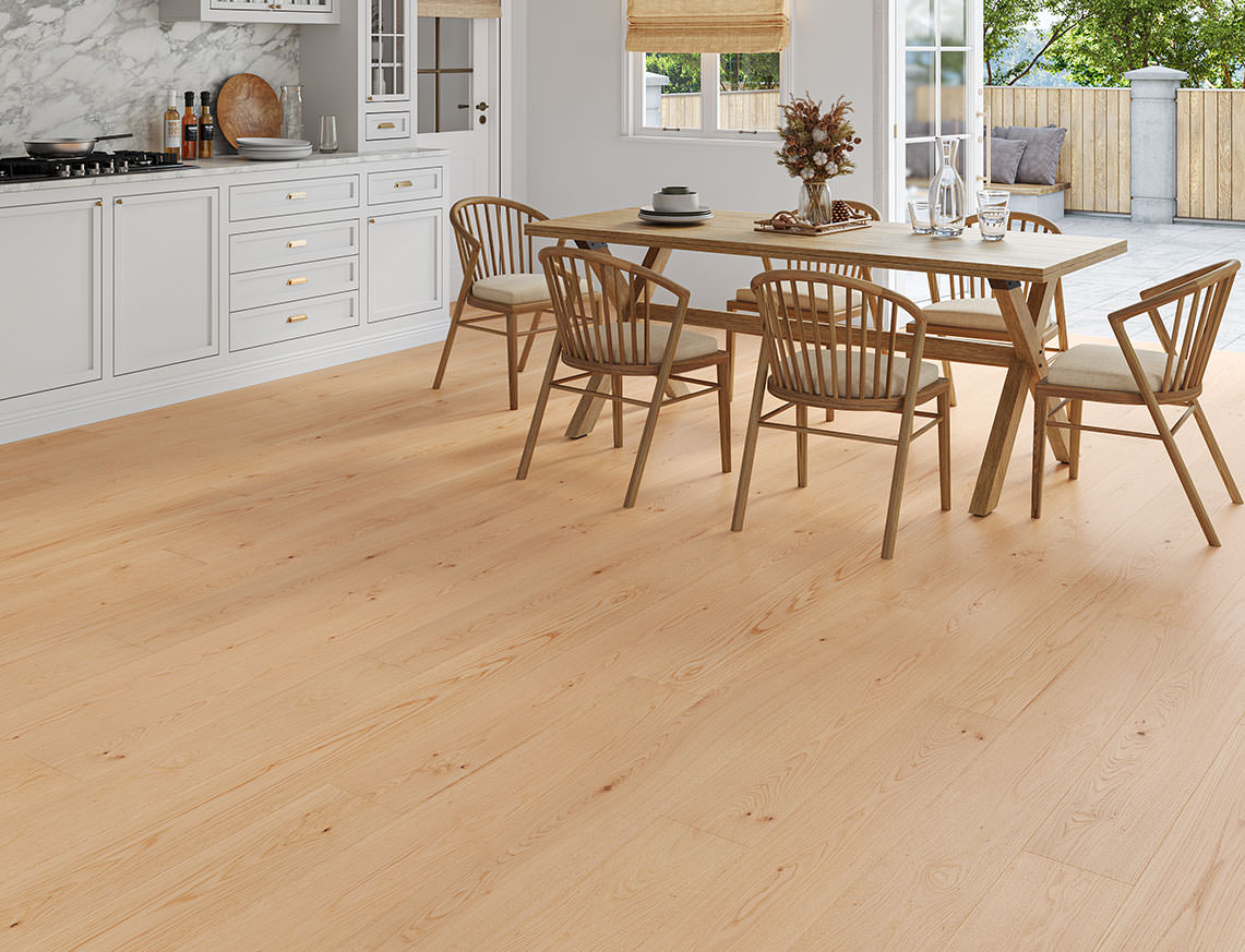 Selby Oak Natural Smooth Plank Engineered Wood Flooring | UV Lacquered | 190 x 1900 x 14/3mm