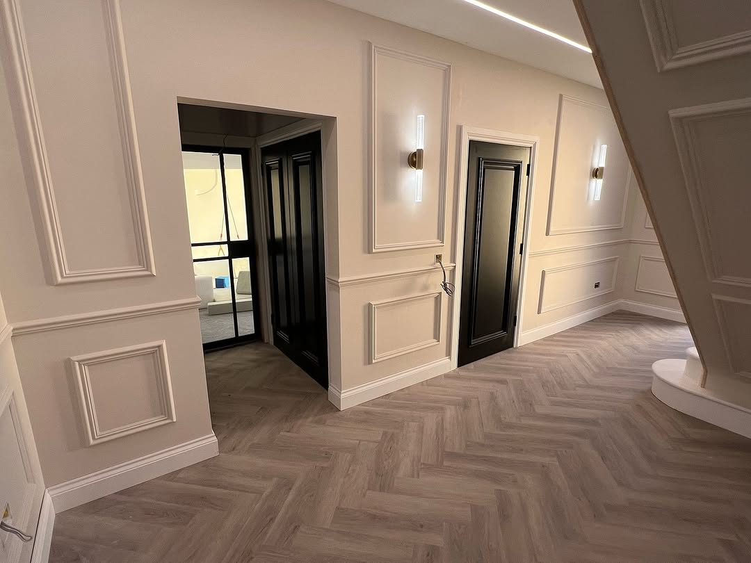 Deanta Blenheim Black Prefinished FD30 FSC Fire Door
