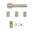Deanta Sparta Latch Kit Satin Nickel