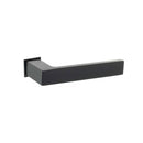 Tupai Rapido RetaLine Rillo Lever Door Handle on Concealed Square Rose - Pearl Black