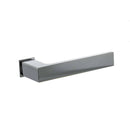 Tupai Rapido RetaLine Rillo Lever Door Handle on Concealed Square Rose - Bright Polished Chrome