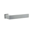 Tupai Rapido RetaLine Rillo Lever Door Handle on Concealed Square Rose - Satin Chrome